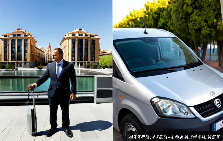 Home 17 캐피탈 리스와 렌트 비교 - Photorealistic split-scene comparison of a Spanish small business owner choosing between a long-term...